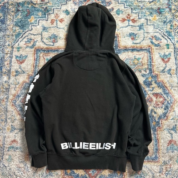 Billie Eillish Concert Pullover Hoodie Size XS - Picture 2 of 6